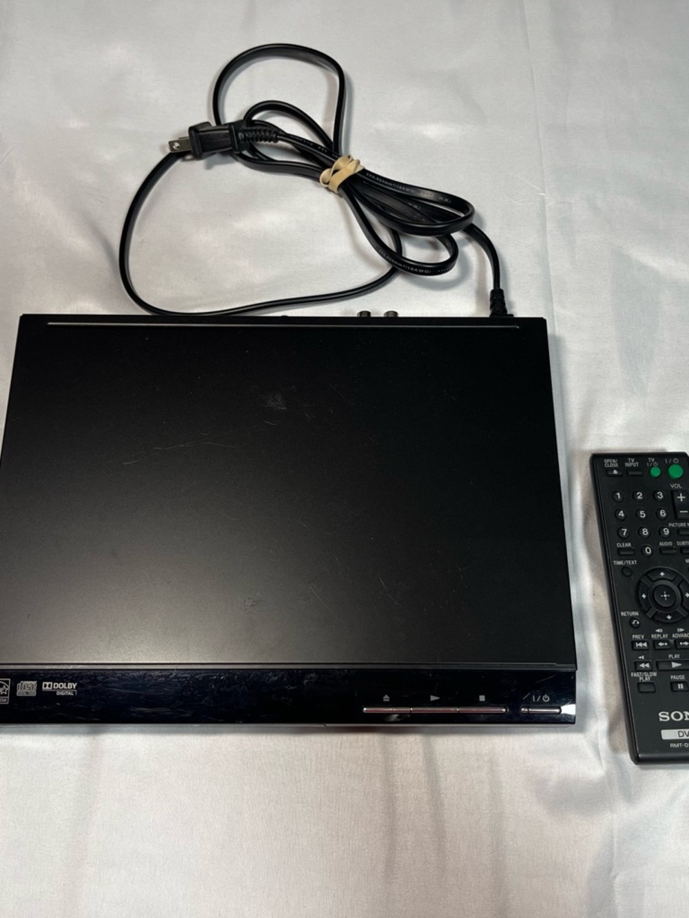 Sony DVP-SR510H CD DVD Player HD‎ Dolby w/ Remote Tested Working No HDMI
